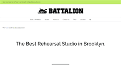 Desktop Screenshot of battalionstudios.com